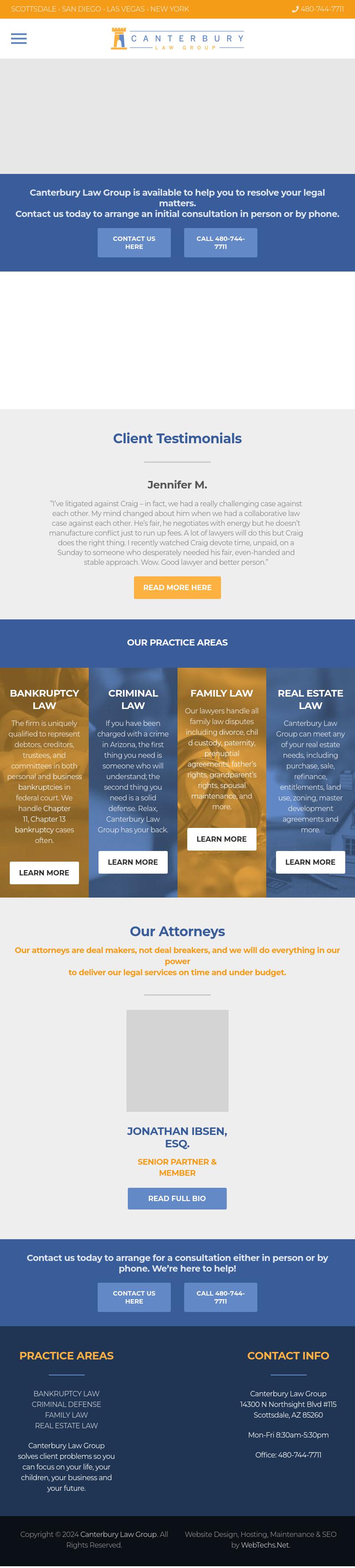 Canterbury Law Group - Scottsdale AZ Lawyers