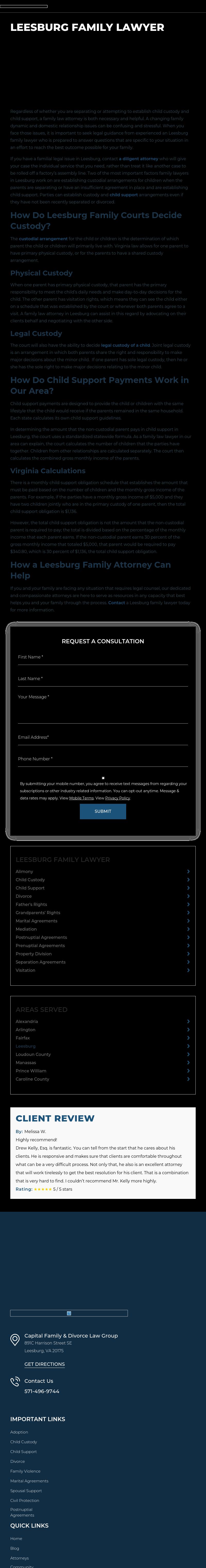 Capital Family & Divorce Law Group - Leesburg VA Lawyers