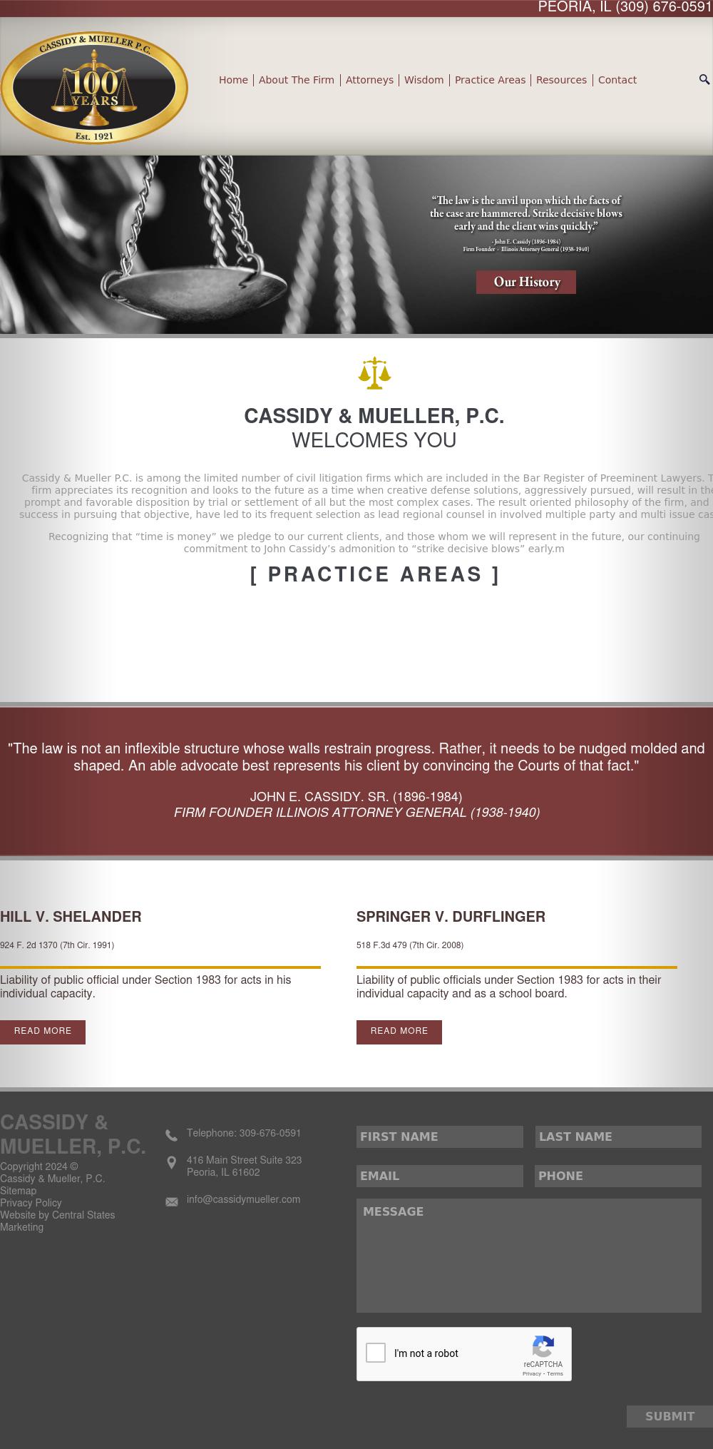 Cassidy & Mueller - Peoria IL Lawyers