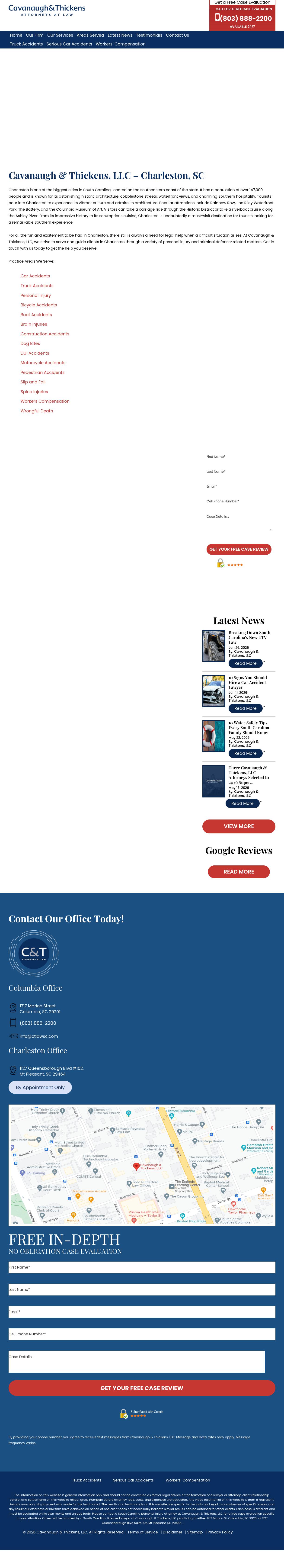 Cavanaugh & Thickens, LLC - Mt. Pleasant SC Lawyers