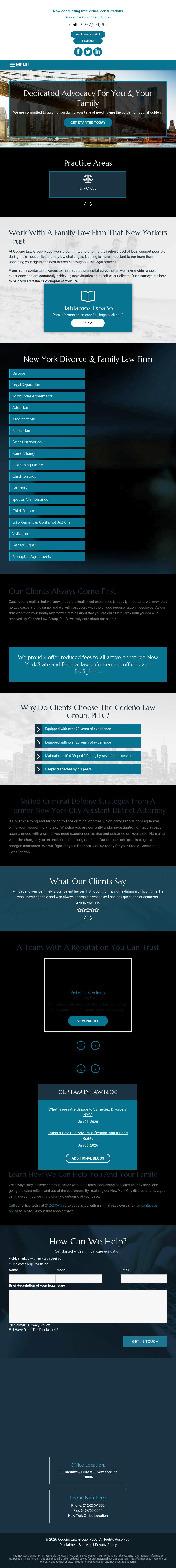 Cedeño Law Group, PLLC - New York NY Lawyers