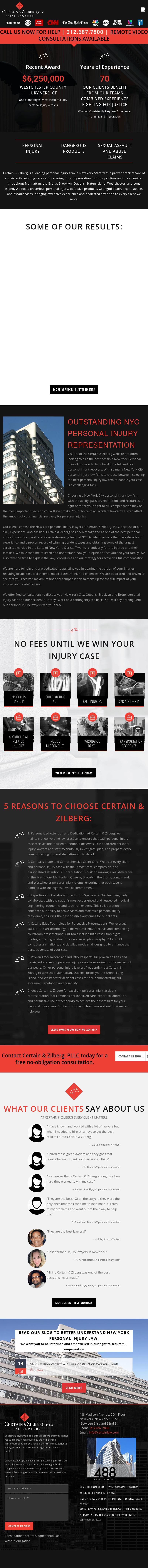 Certain & Zilberg, PLLC - New York NY Lawyers