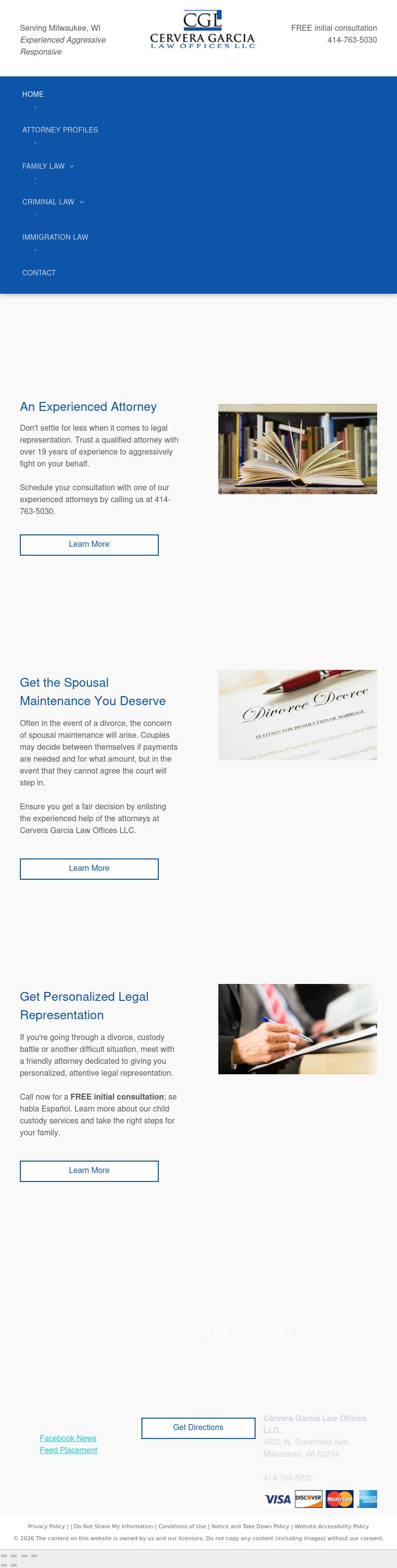 Cervera Garcia Law Offices LLC - Milwaukee WI Lawyers