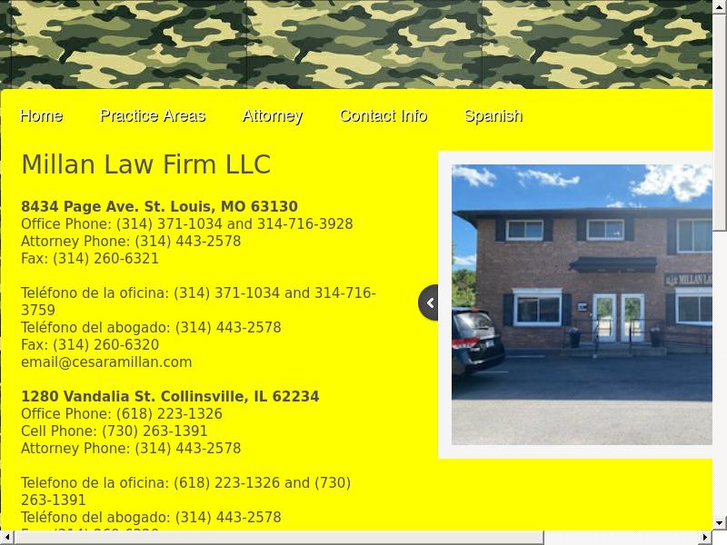 Cesar A. Millan, Attorney at Law - Saint Louis MO Lawyers