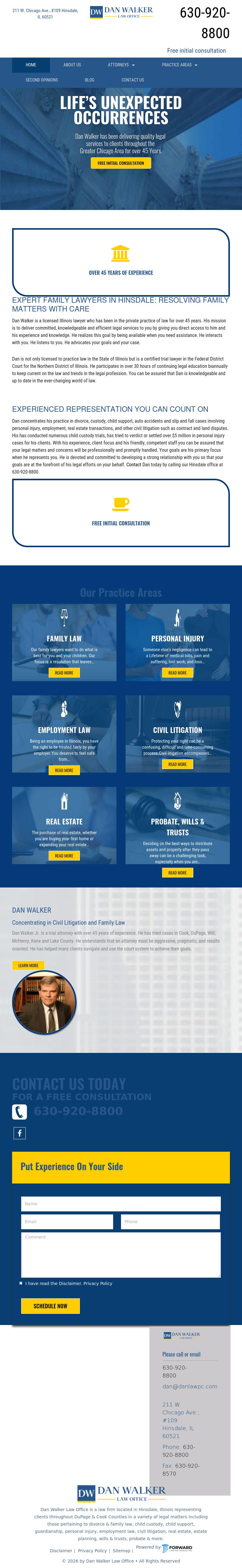 Dan Walker Law Office - Hinsdale IL Lawyers