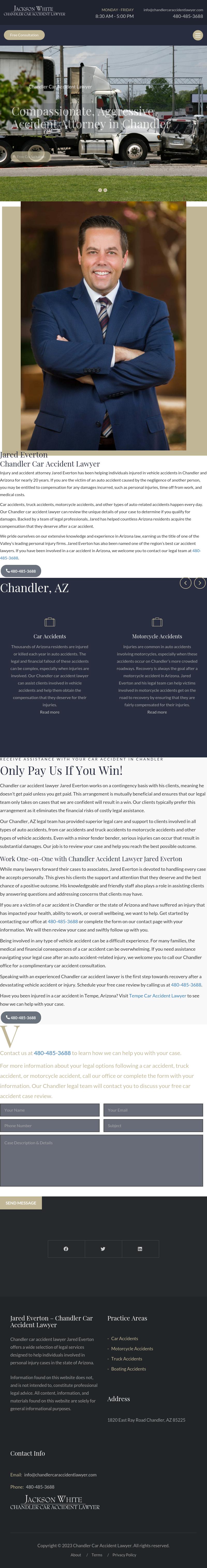 Chandler Car Accident Lawyer - Chandler AZ Lawyers