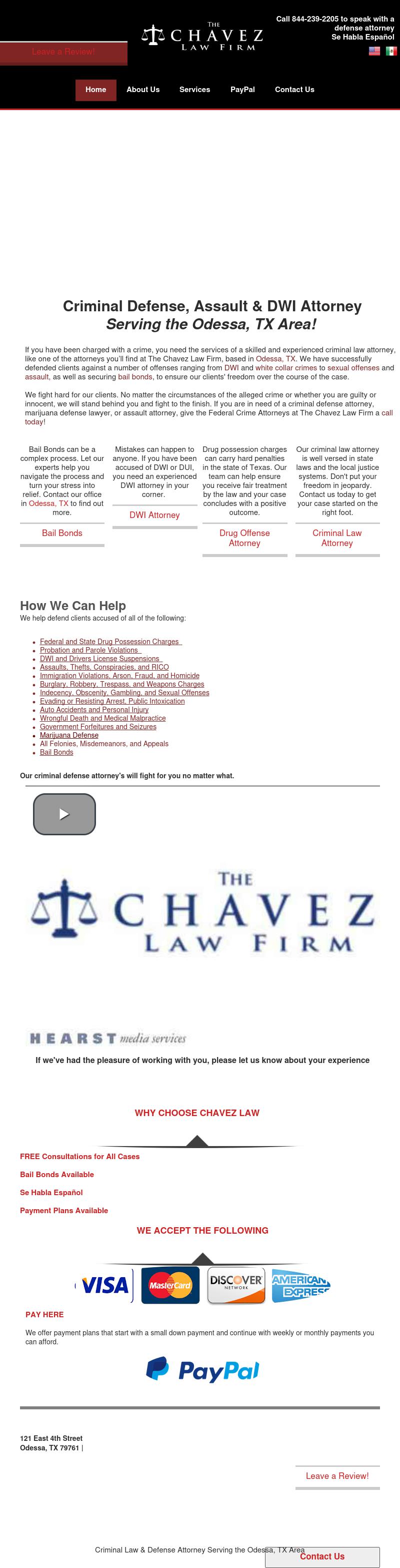 Chavez Law Firm - Odessa TX Lawyers
