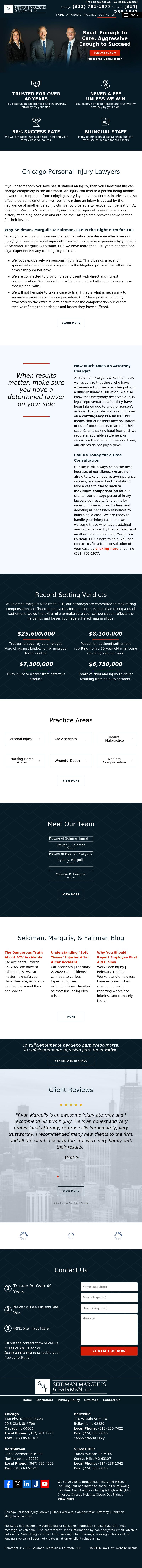 Seidman, Margulis & Fairman, LLP - Chicago IL Lawyers