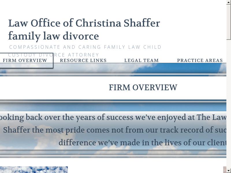 Christina Shaffer - Thousand Oaks CA Lawyers