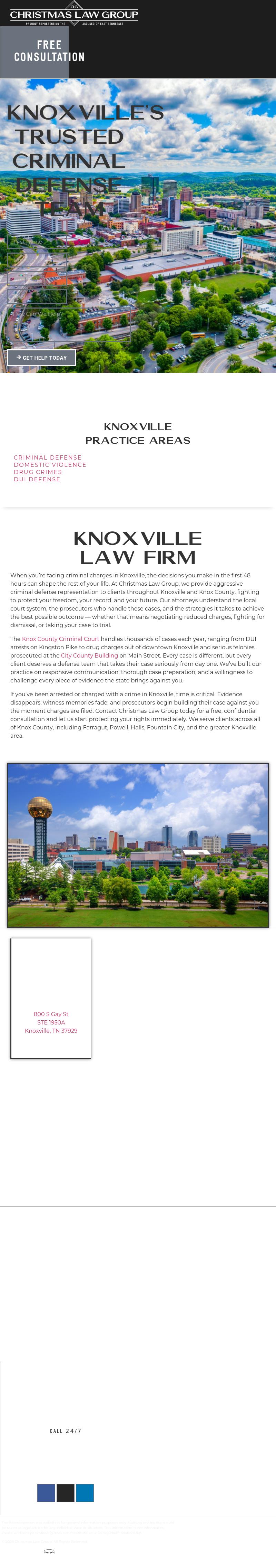 Christmas Law Group - Knoxville TN Lawyers