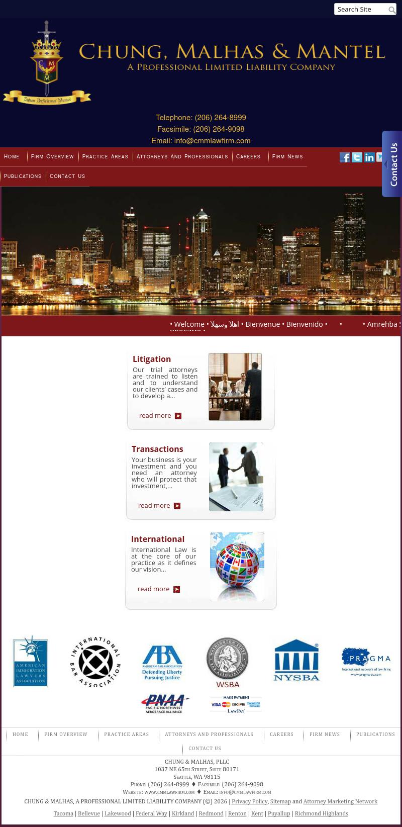 Chung, Malhas & Mantel, PLLC - Seattle WA Lawyers