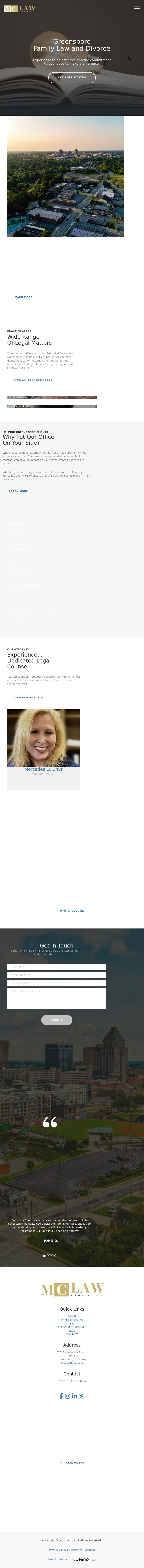 Chut Mercedes O atty - Greensboro NC Lawyers
