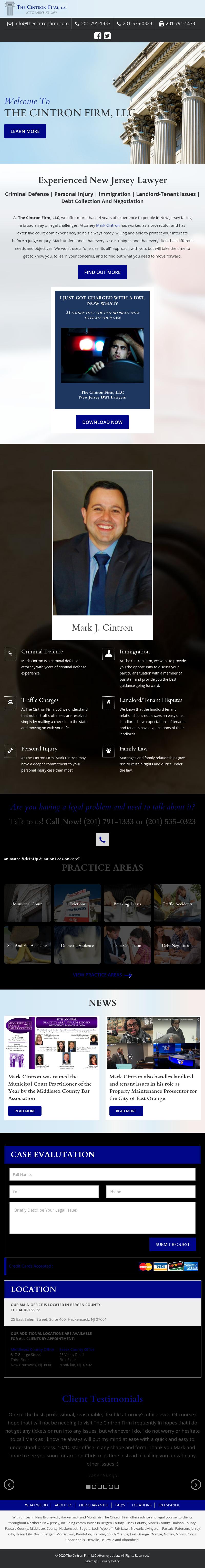 Cintron Firm LLC - Montclair NJ Lawyers