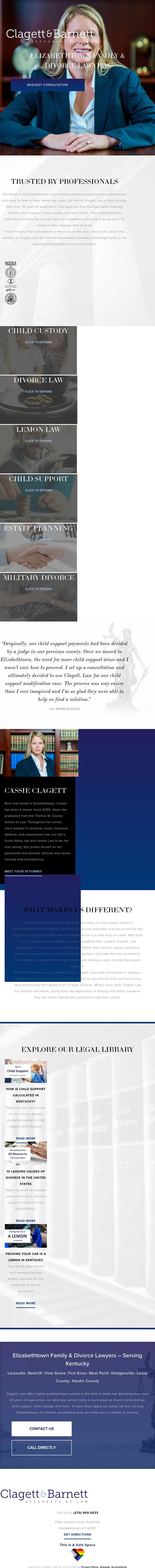 Clagett & Barnett, Attorneys at Law, PLLC - Elizabethtown KY Lawyers