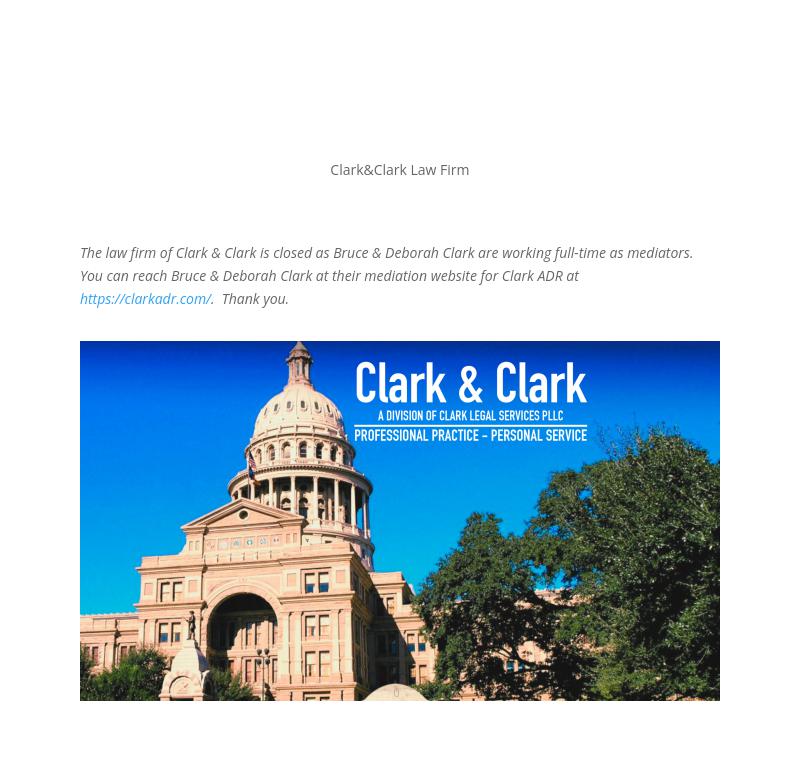 Clark and Clark - Austin TX Lawyers