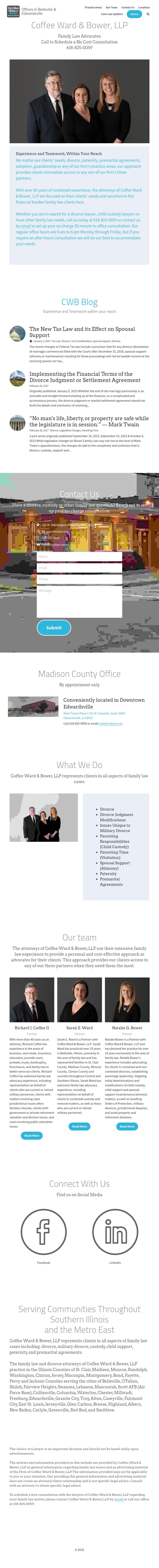 Coffee Ward & Bower, LLP - Belleville IL Lawyers