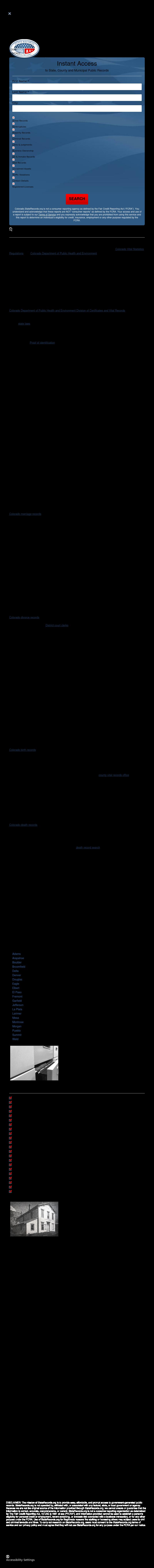 Colorado Birth Record - Denver CO Lawyers