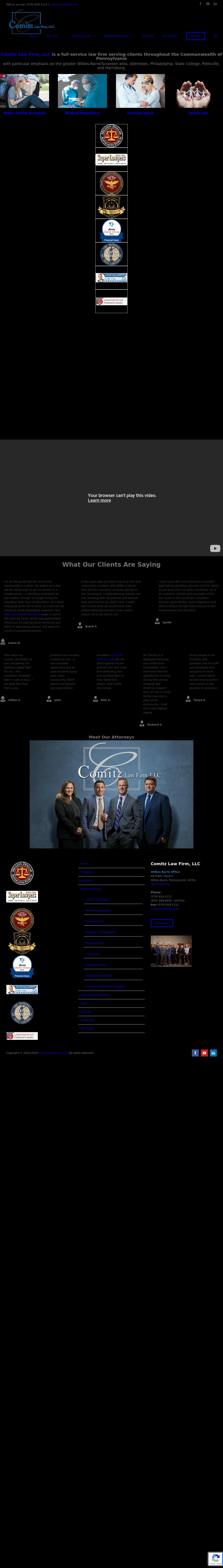 Comitz Law Firm, LLC - Wilkes-Barre PA Lawyers