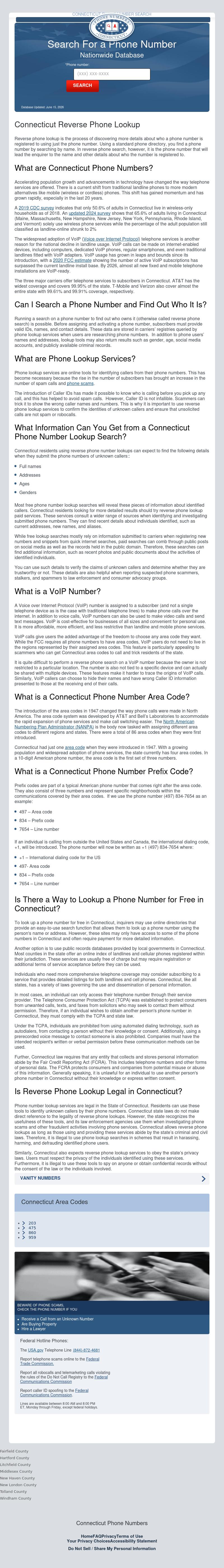 Connecticut Phone Search - Old Greenwich CT Lawyers