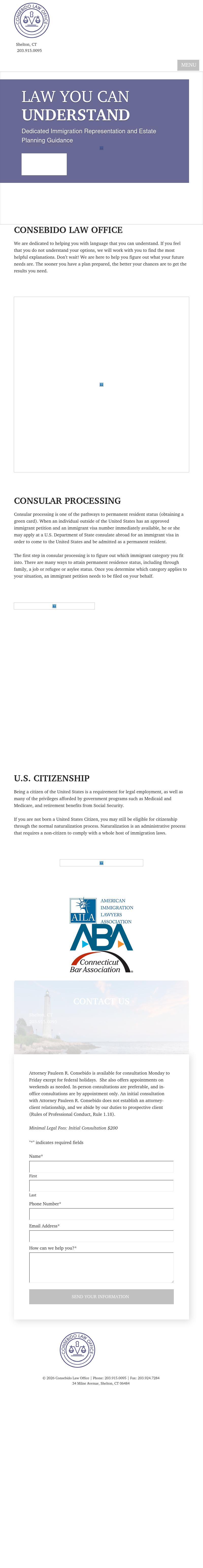 Consebido Law - Shelton CT Lawyers