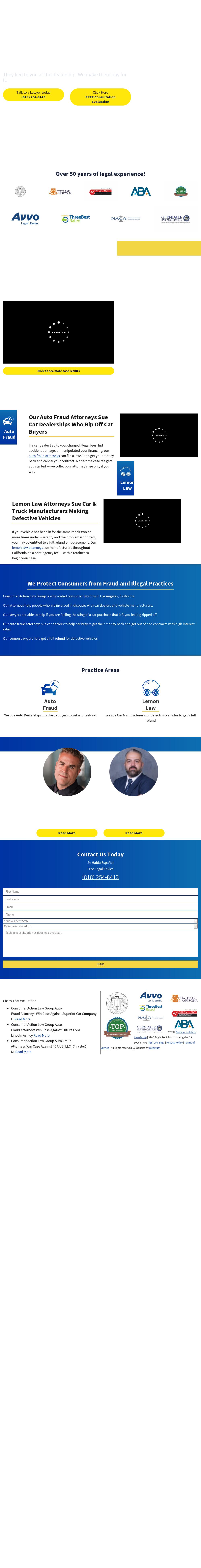 Consumer Action Law Group - Los Angeles CA Lawyers