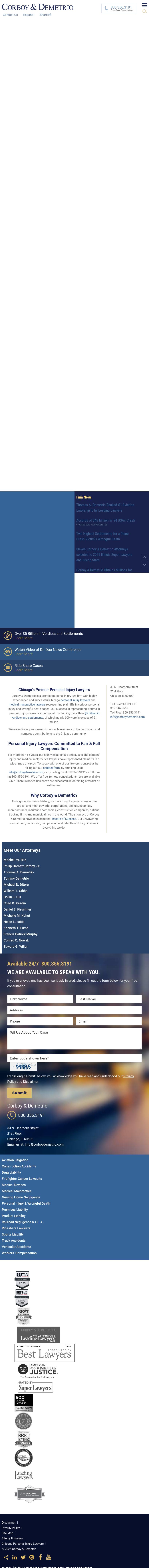 Corboy & Demetrio - Chicago IL Lawyers