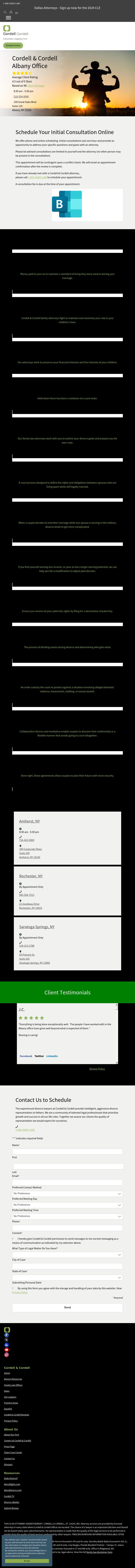 Cordell & Cordell - Divorce Attorney Office - Albany NY Lawyers