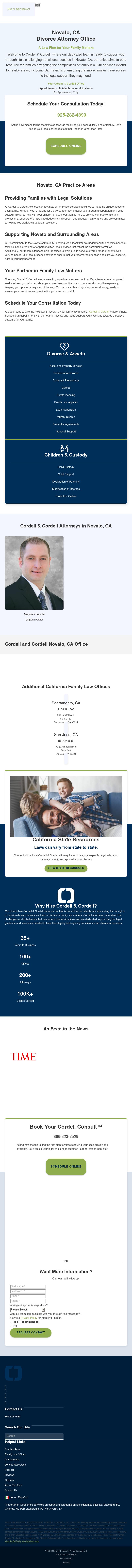 Cordell & Cordell - Divorce Attorney Office - Walnut Creek CA Lawyers
