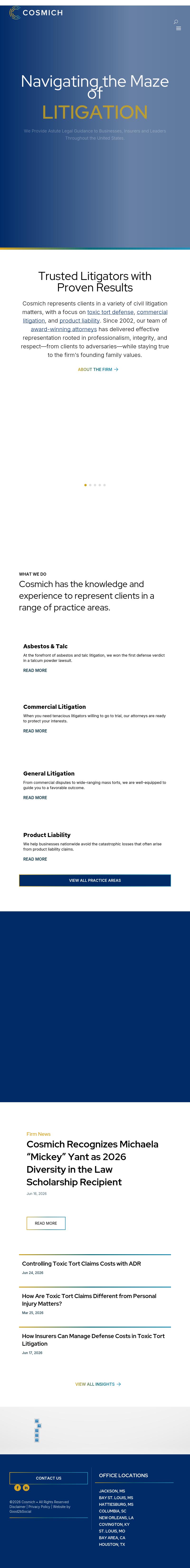 Cosmich Simmons & Brown PLLC - New Orleans LA Lawyers