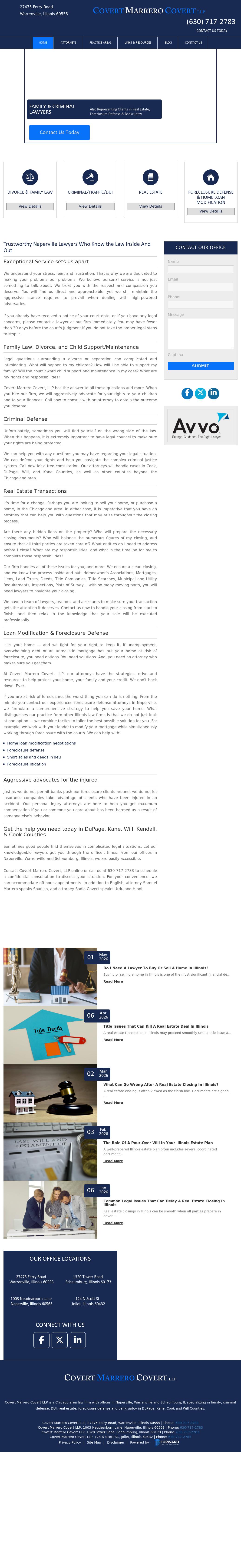 Covert & Covert, LLP - Warrenville IL Lawyers