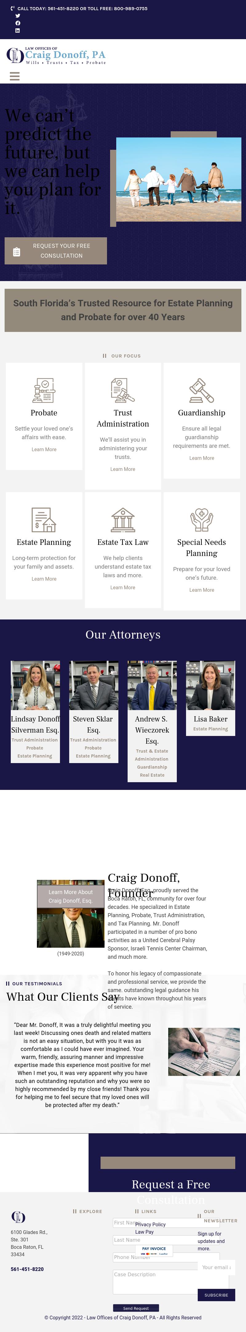 Craig Donoff P.A. - Aventura FL Lawyers