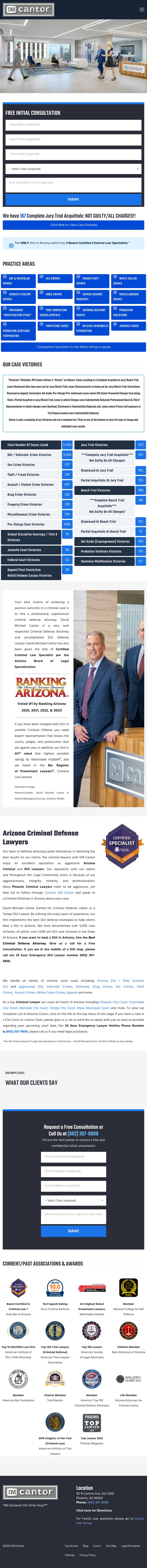 DM Cantor - Phoenix AZ Lawyers