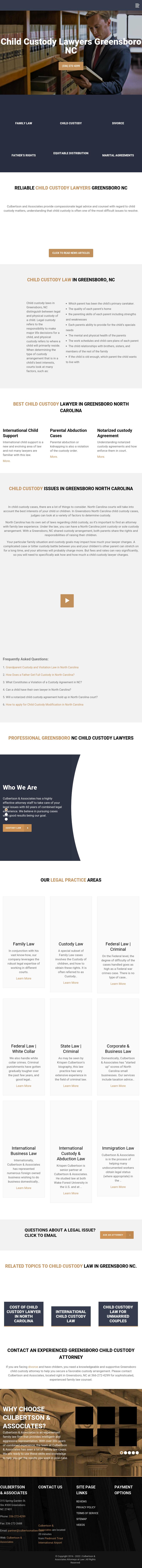 Culbertson & Associates - Greensboro NC Lawyers