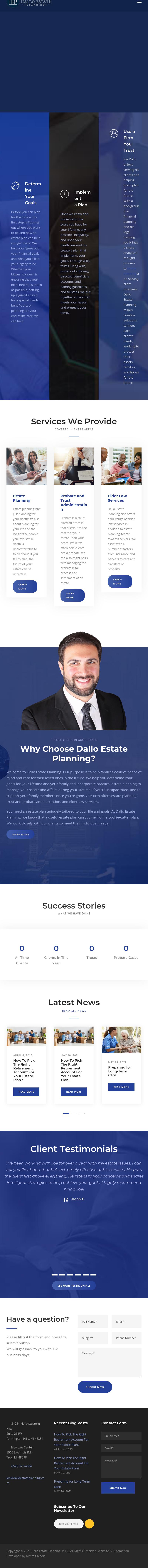 Dallo Estate Planning, PLLC - Farmington Hills MI Lawyers