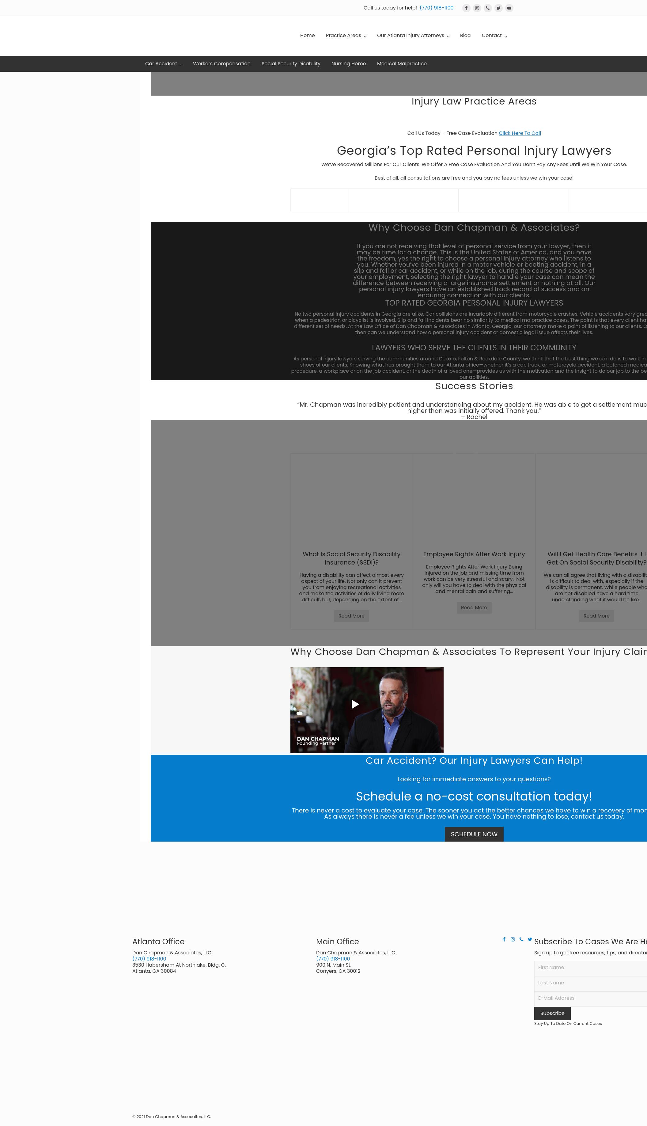 Dan Chapman & Associates, LLC - Conyers GA Lawyers