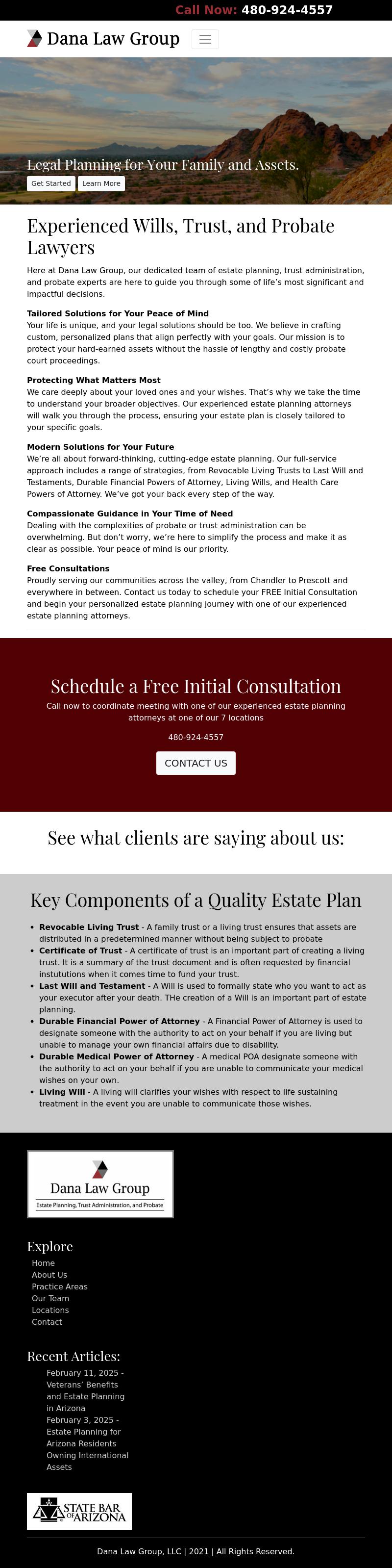 Dana Law Group, LLC - Scottsdale AZ Lawyers