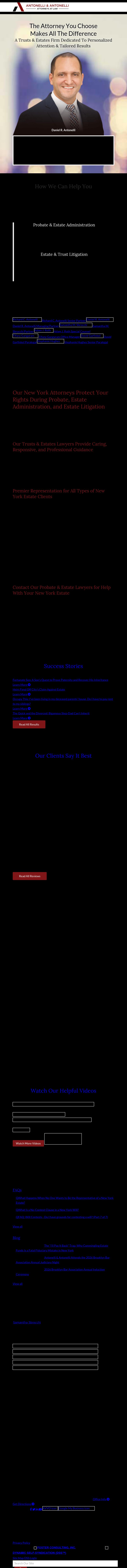 Antonelli & Antonelli - New York NY Lawyers