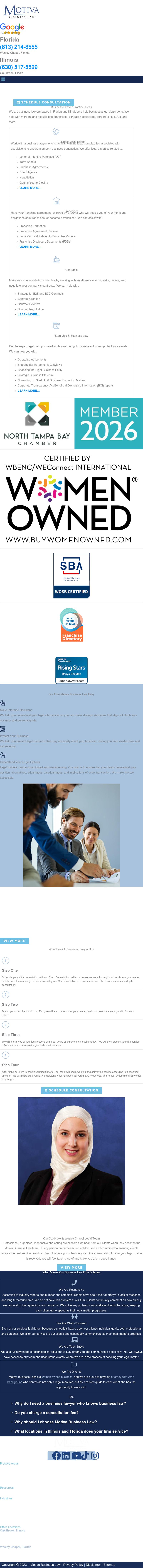 Motiva Business Law - oak brook IL Lawyers