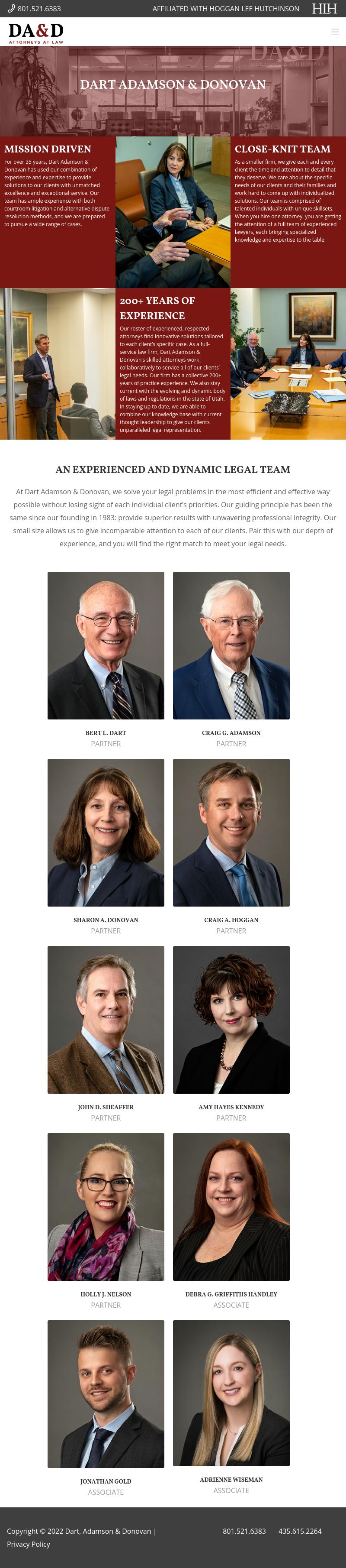 Dart Adamson & Donovan - Salt Lake City UT Lawyers