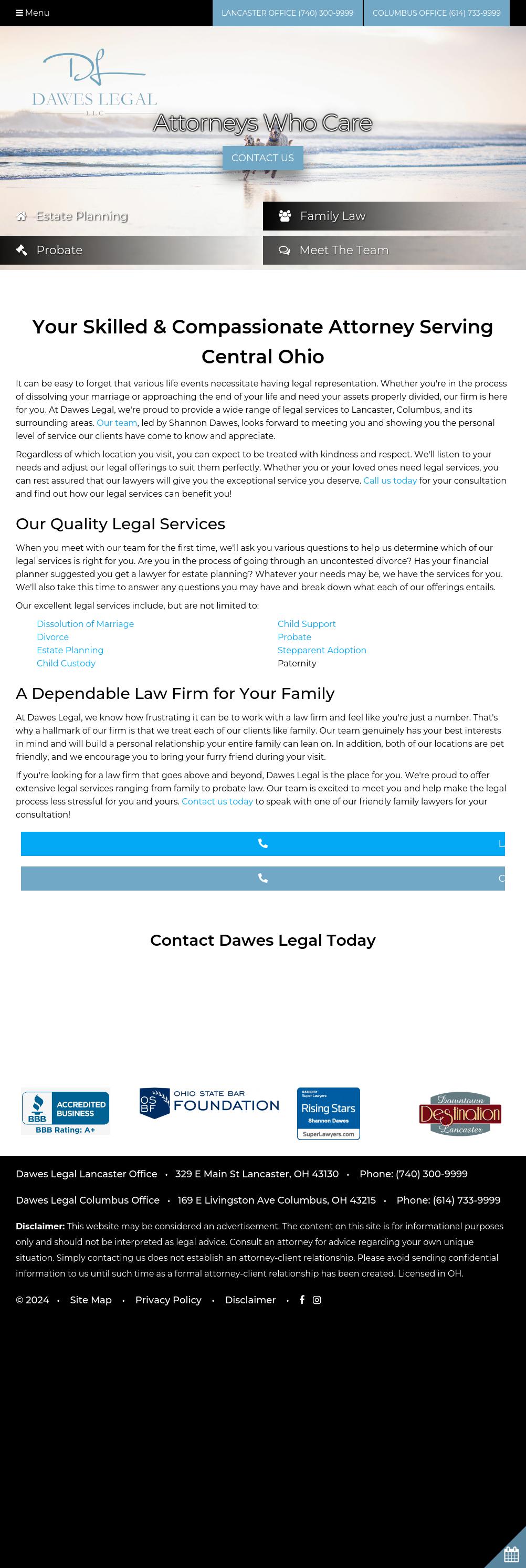 Dawes Legal, LLC - Columbus OH Lawyers