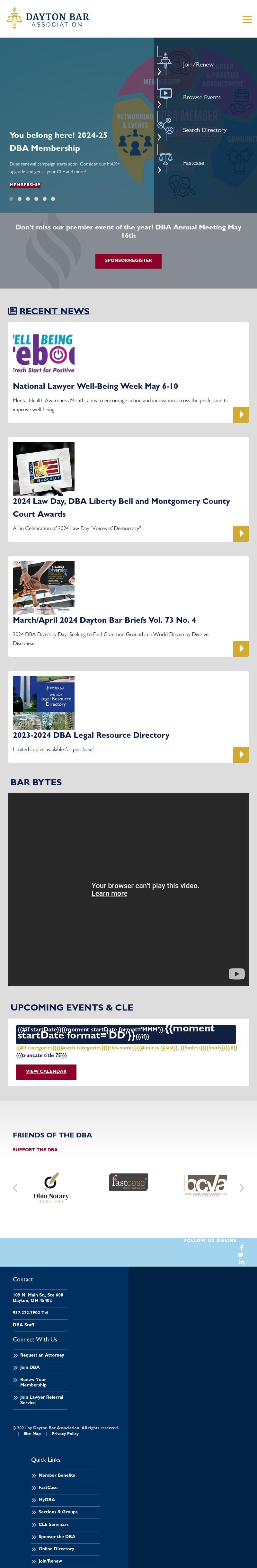 Dayton Bar Association - Dayton OH Lawyers