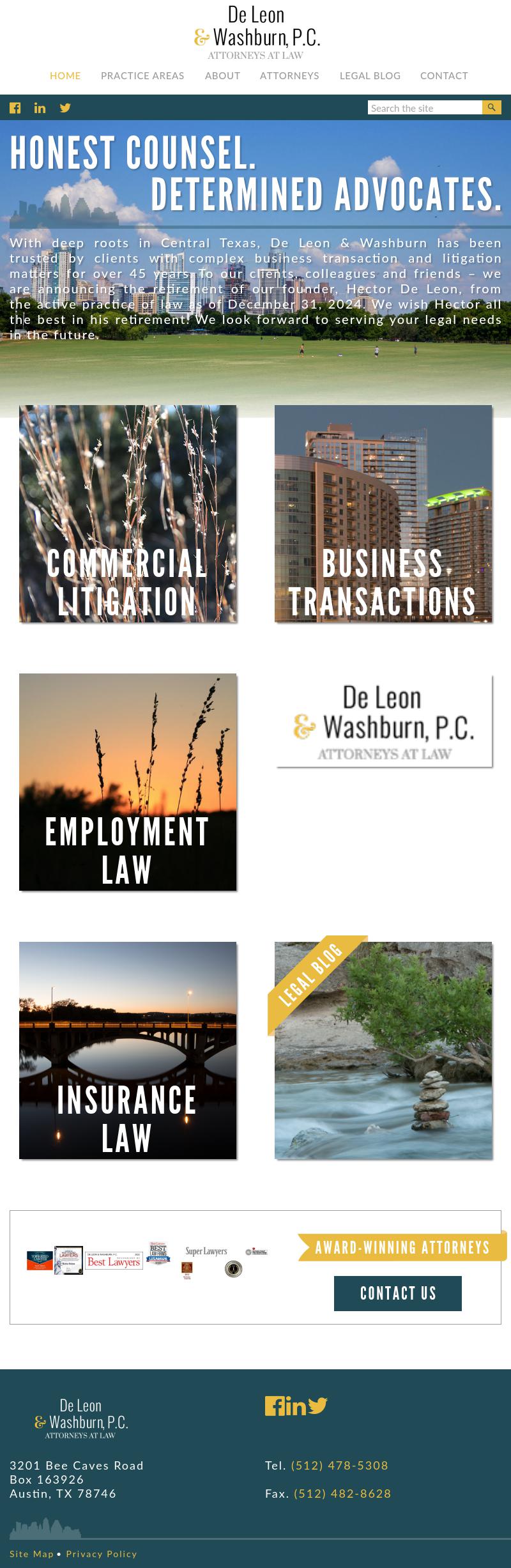 De Leon & Washburn - Austin TX Lawyers