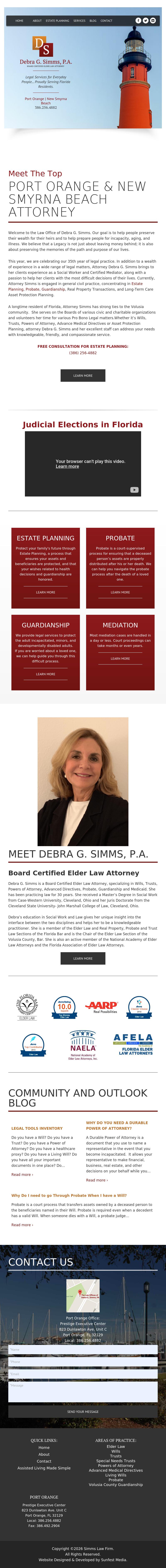 Debra G. Simms, PA - Port Orange FL Lawyers