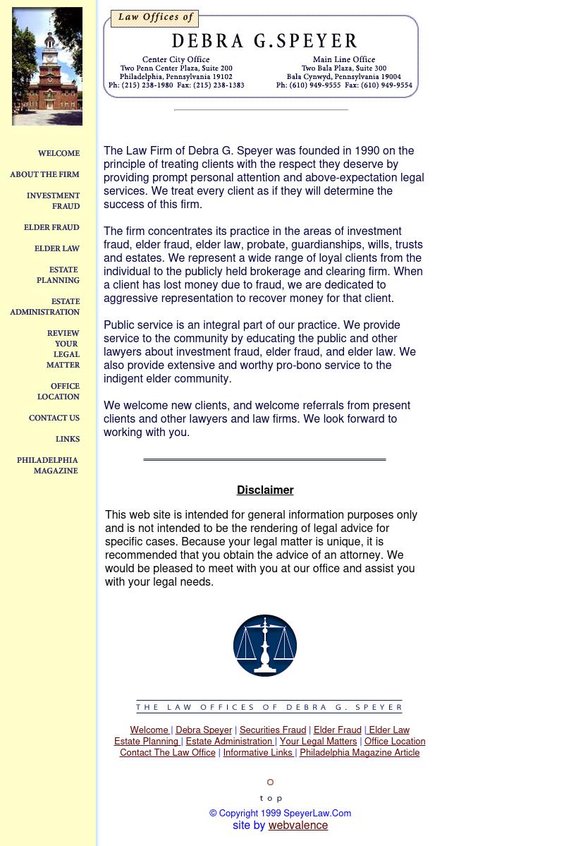 Debra G. Speyer Law Offices - Bala Cynwyd PA Lawyers