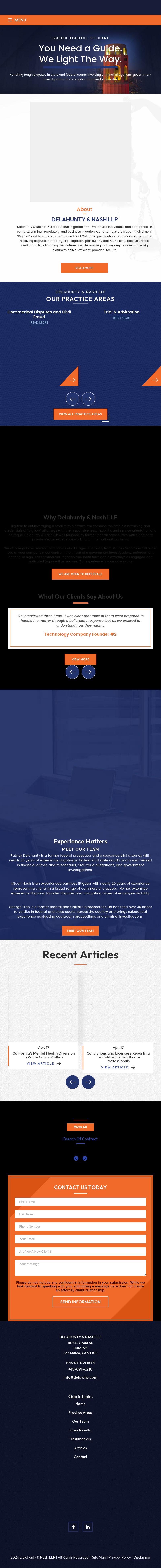 Delahunty & Nash LLP - San Mateo CA Lawyers