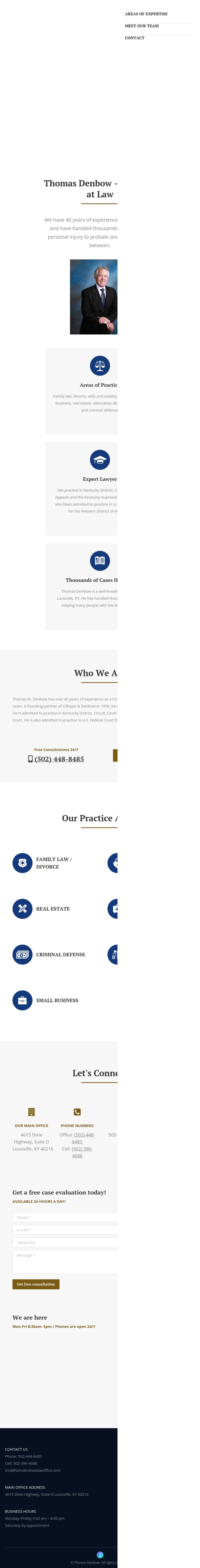 Denbow Thomas M Attorney At Law - Louisville KY Lawyers