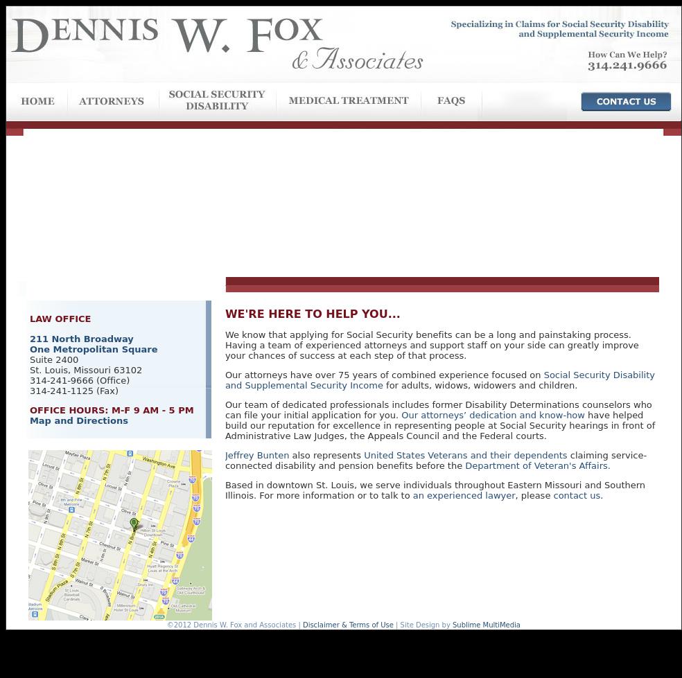Dennis, W. Fox & Associates - Saint Louis MO Lawyers