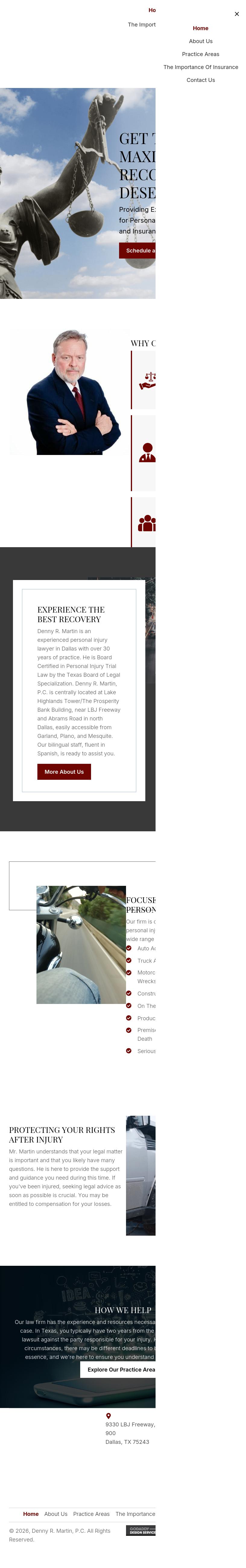 Denny R. Martin - Dallas TX Lawyers