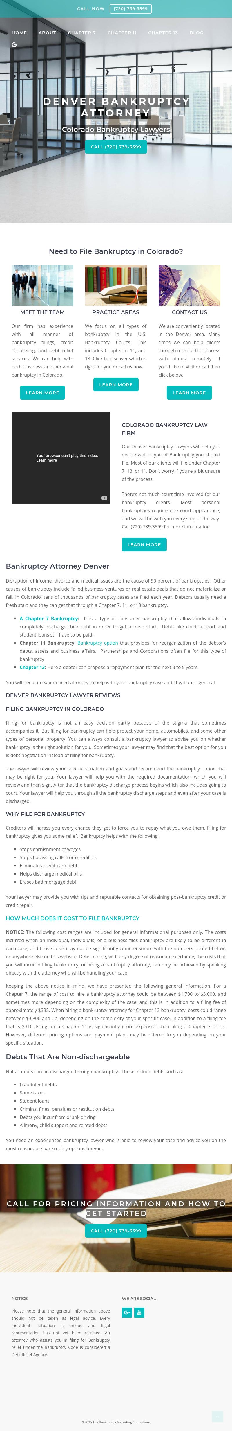 Denver Bankruptcy Lawyer - Lone Tree CO Lawyers