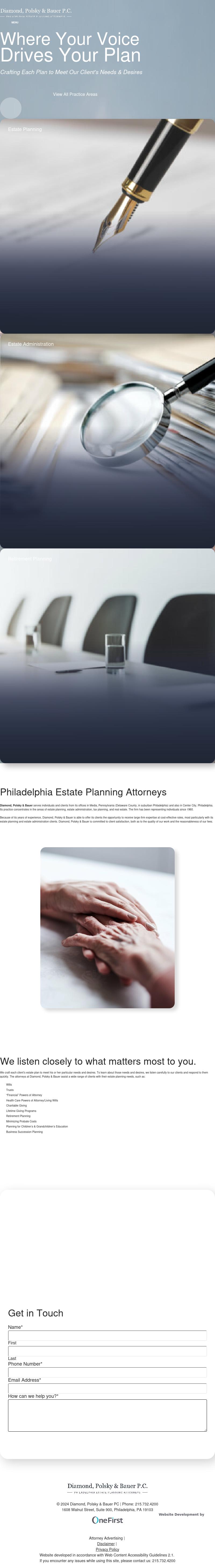 Diamond, Polsky & Bauer PC - Philadelphia PA Lawyers
